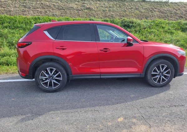 Mazda CX-5 cena 117000 przebieg: 91000, rok produkcji 2018 z Wieliczka małe 301